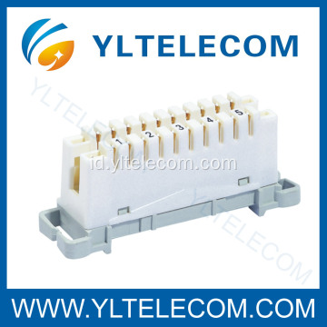 5 Pair Modul Koneksi LSA Krone Koneksi Kembali Dudukan